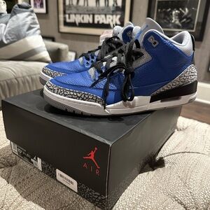 Size 10.5 - Jordan 3 Retro Varsity Royal 2020